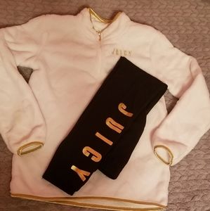 Juicy Couture Matching Set Girls 6x